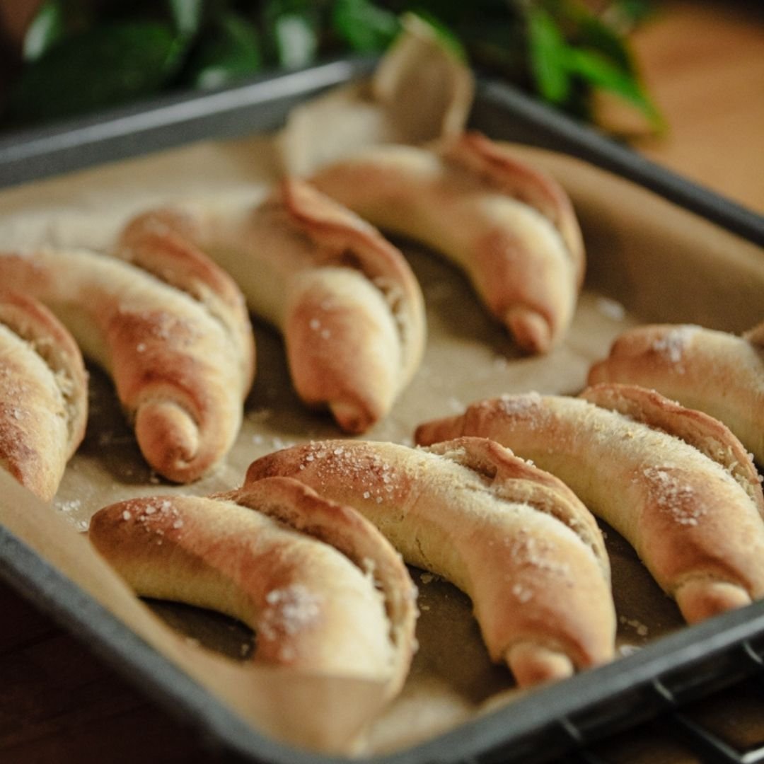 Domácí křupavé špaldové rohlíky podle OhMyShhef