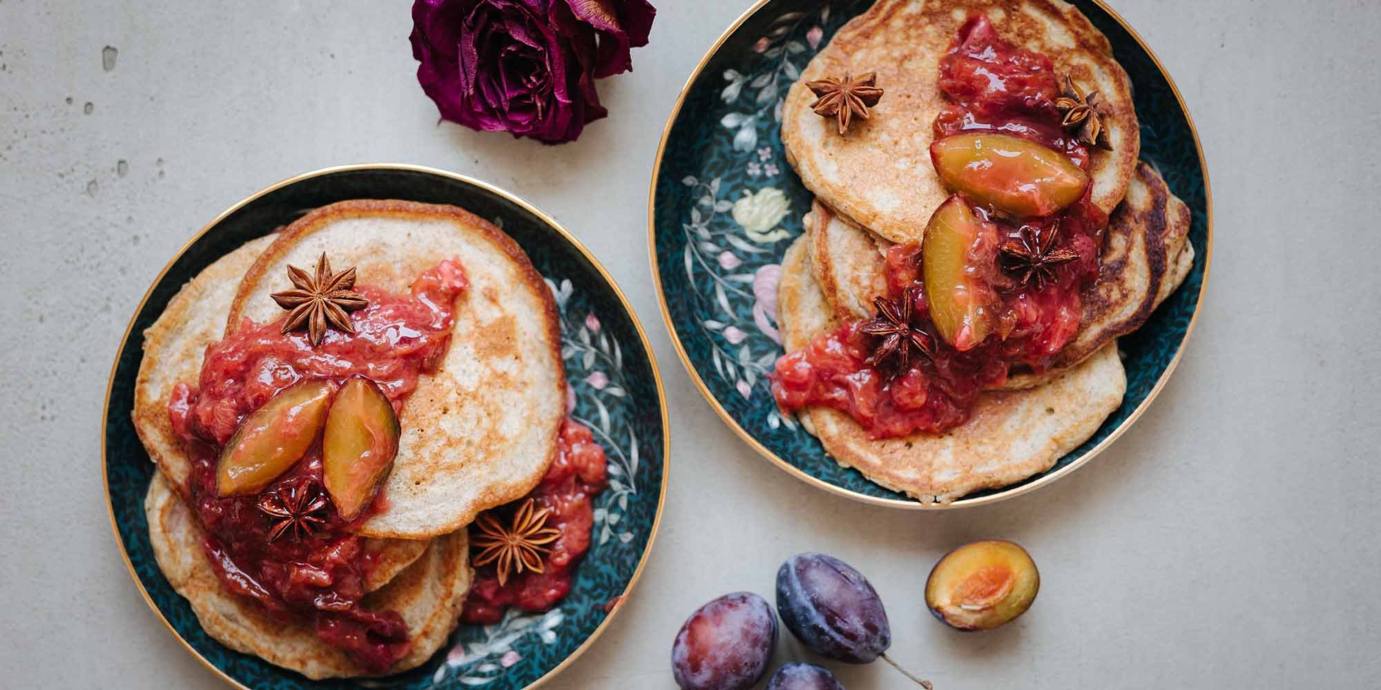 Špaldové podmáslové lívance