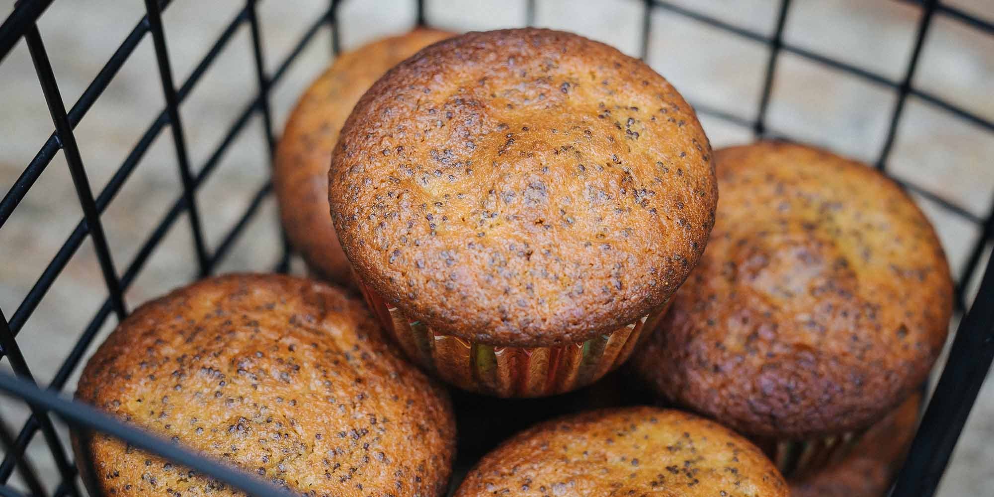 Babeczki makowo-twarogowe