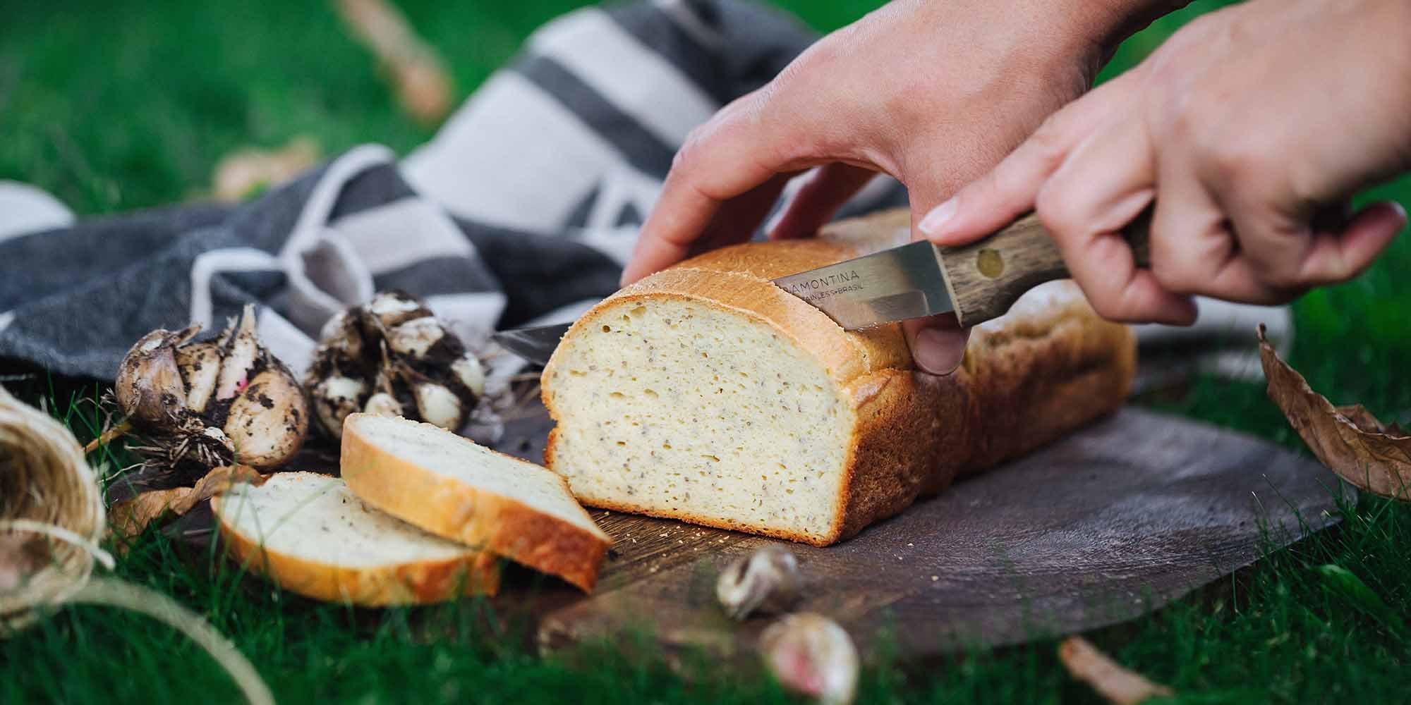 Bezlepkový podmáslový chléb