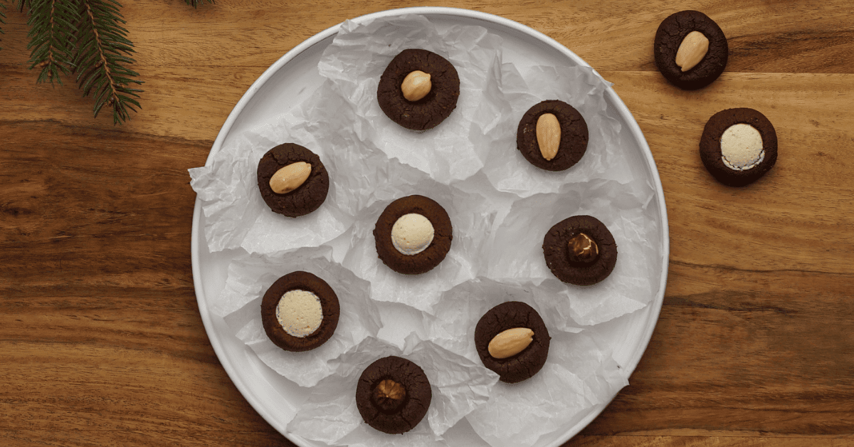 Sádlové důlkové koláčky (bez lepku)