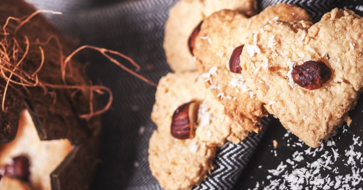 Kokosová srdíčka (bez lepku)