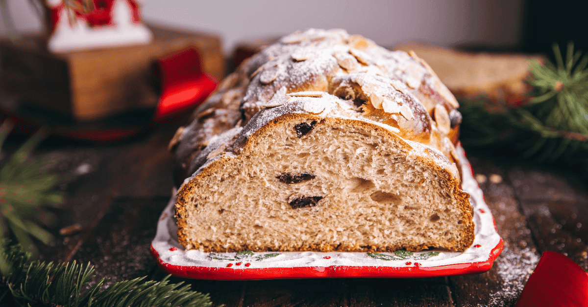 Špaldová vánočka