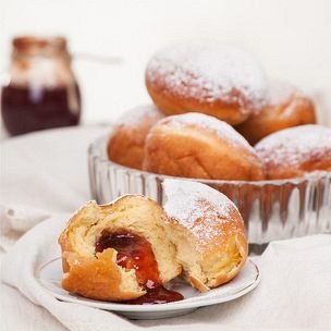 Pączki, małe pączki, babeczki (bezglutenowe)