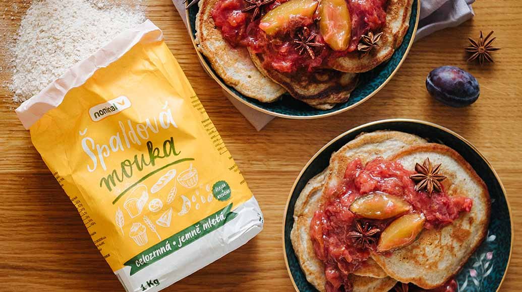 Spelt buttermilk hotcakes