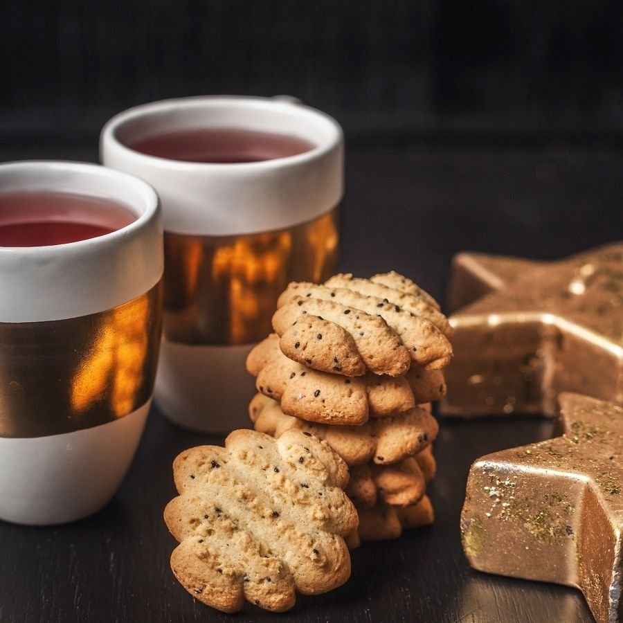 Chia cookies - prepared on a press (gluten-free) 