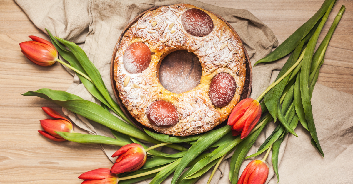 Easter wreath (gluten-free)