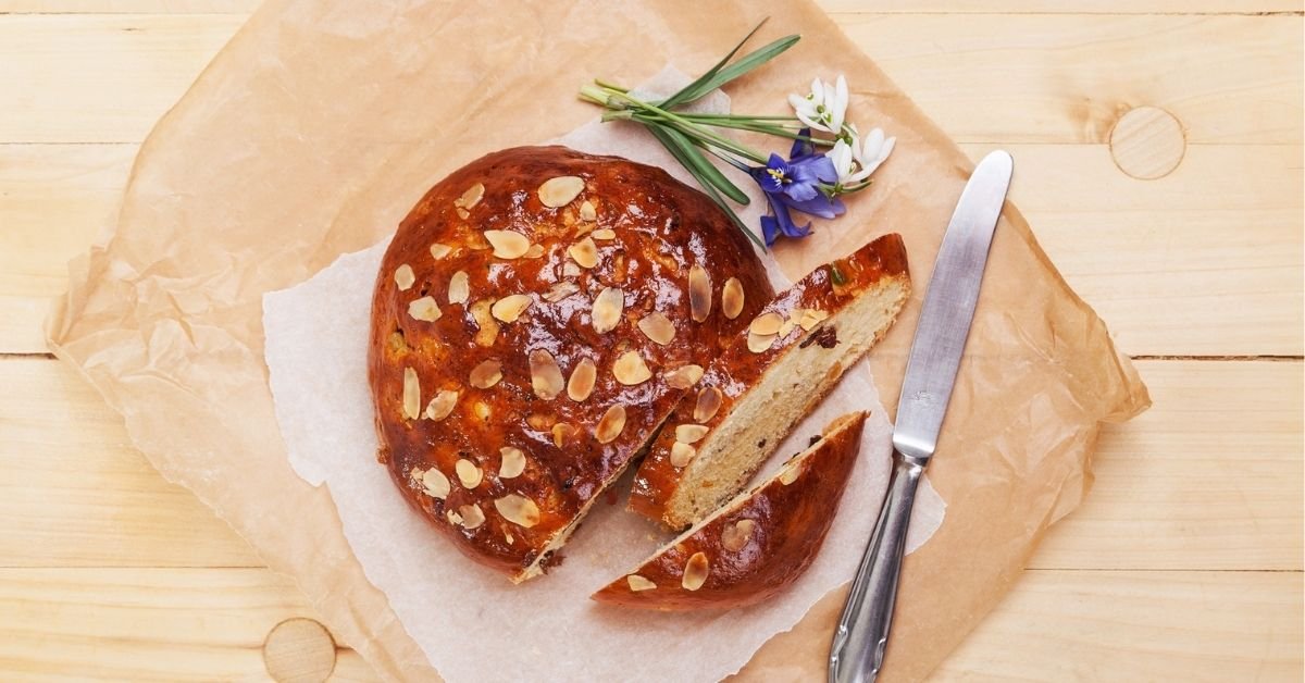 Velikonoční mazanec (bez lepku)