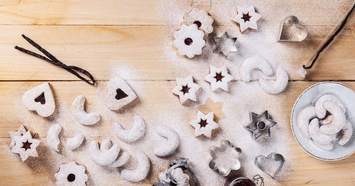 Špaldové linecké cukroví