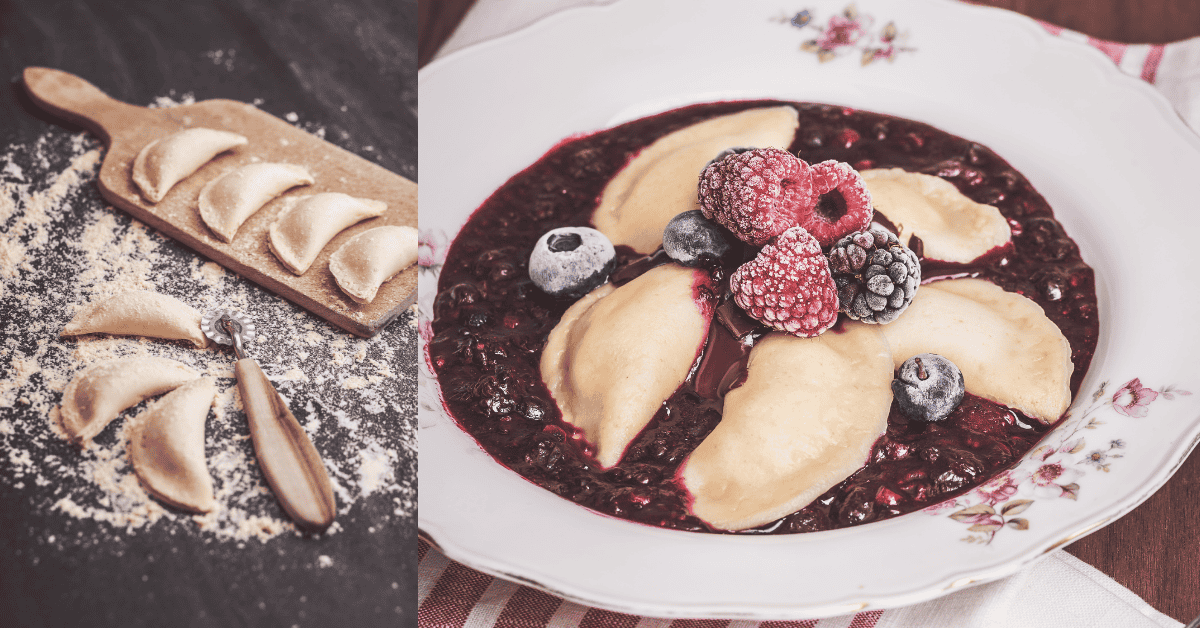 Plněné taštičky (bez lepku)