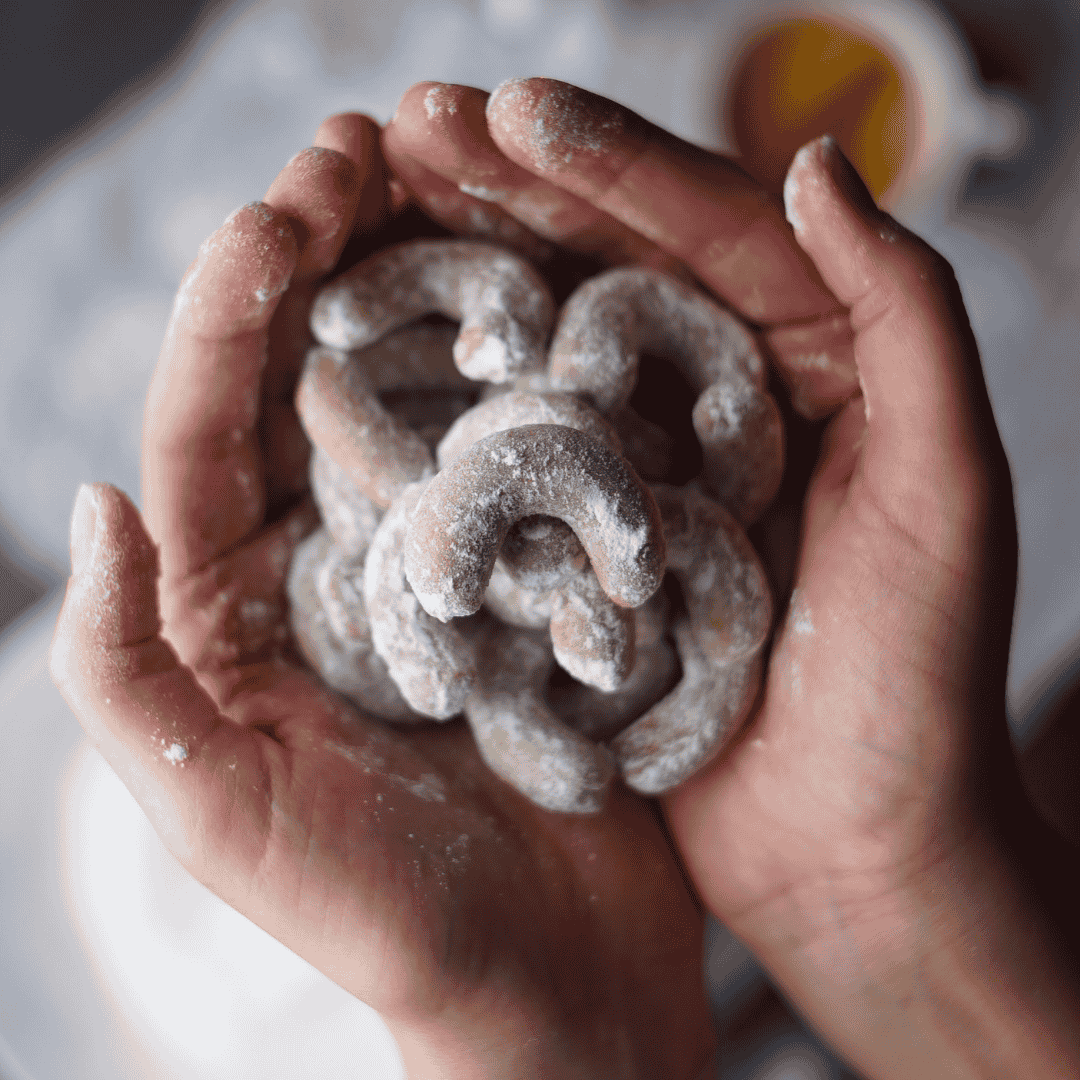       
          Vanilkové rohlíčky (bez lepku)
      